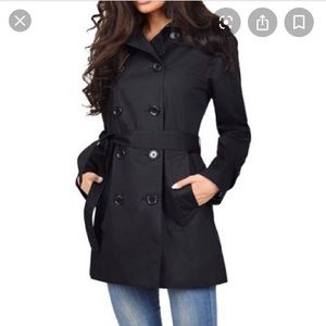 BLACK COACH TRENCH COAT - new with tags